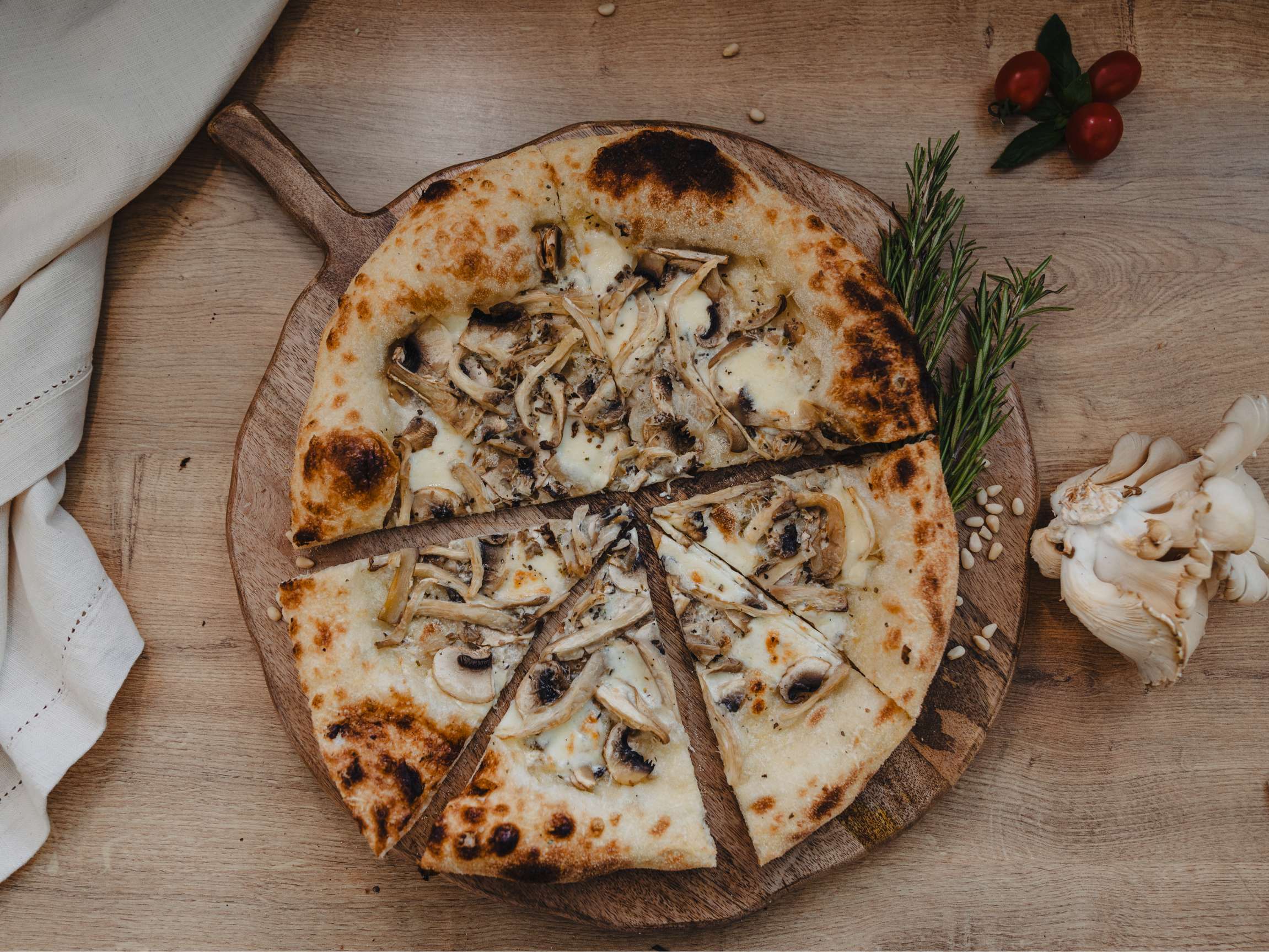 Mushroom Pizza