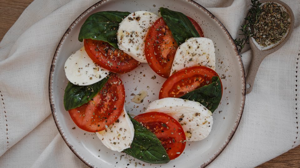 Buffalo Mozzarella & Tomato Salad